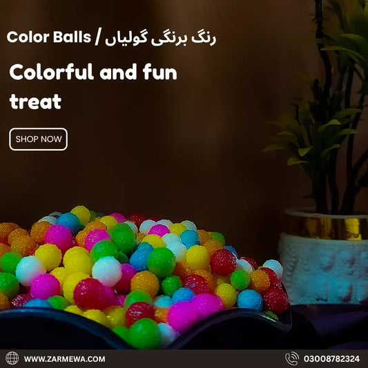 Color Balls(رنگ برنگی گولیاں)